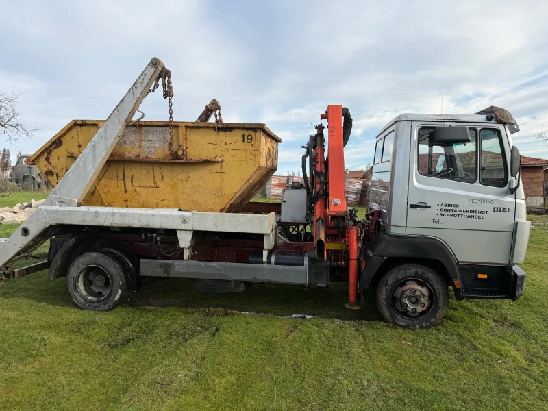 Mercedes-Benz 914 Мултилиф с Кран Palfinger ТОП, снимка 4 - Камиони - 53564578