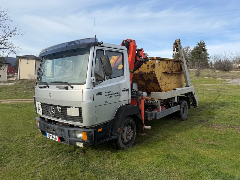 Mercedes-Benz 914 Мултилиф с Кран Palfinger ТОП
