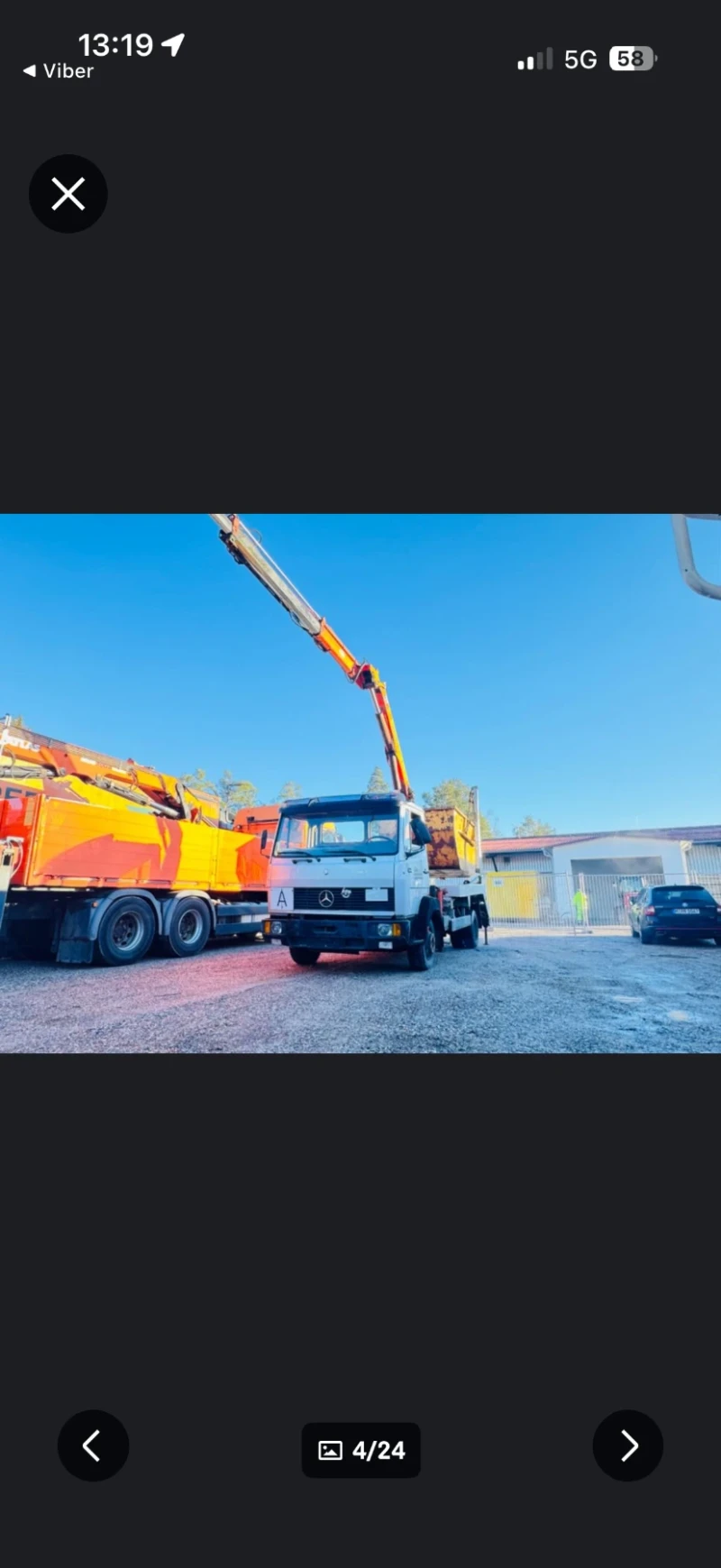 Mercedes-Benz 914 Мултилиф с Кран Palfinger ТОП, снимка 16 - Камиони - 53564578