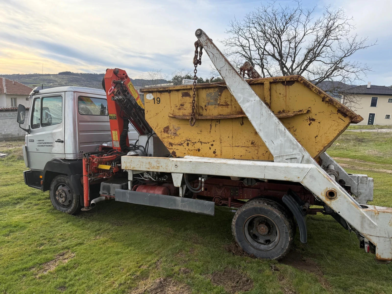 Mercedes-Benz 914 Мултилиф с Кран Palfinger ТОП - изображение 7