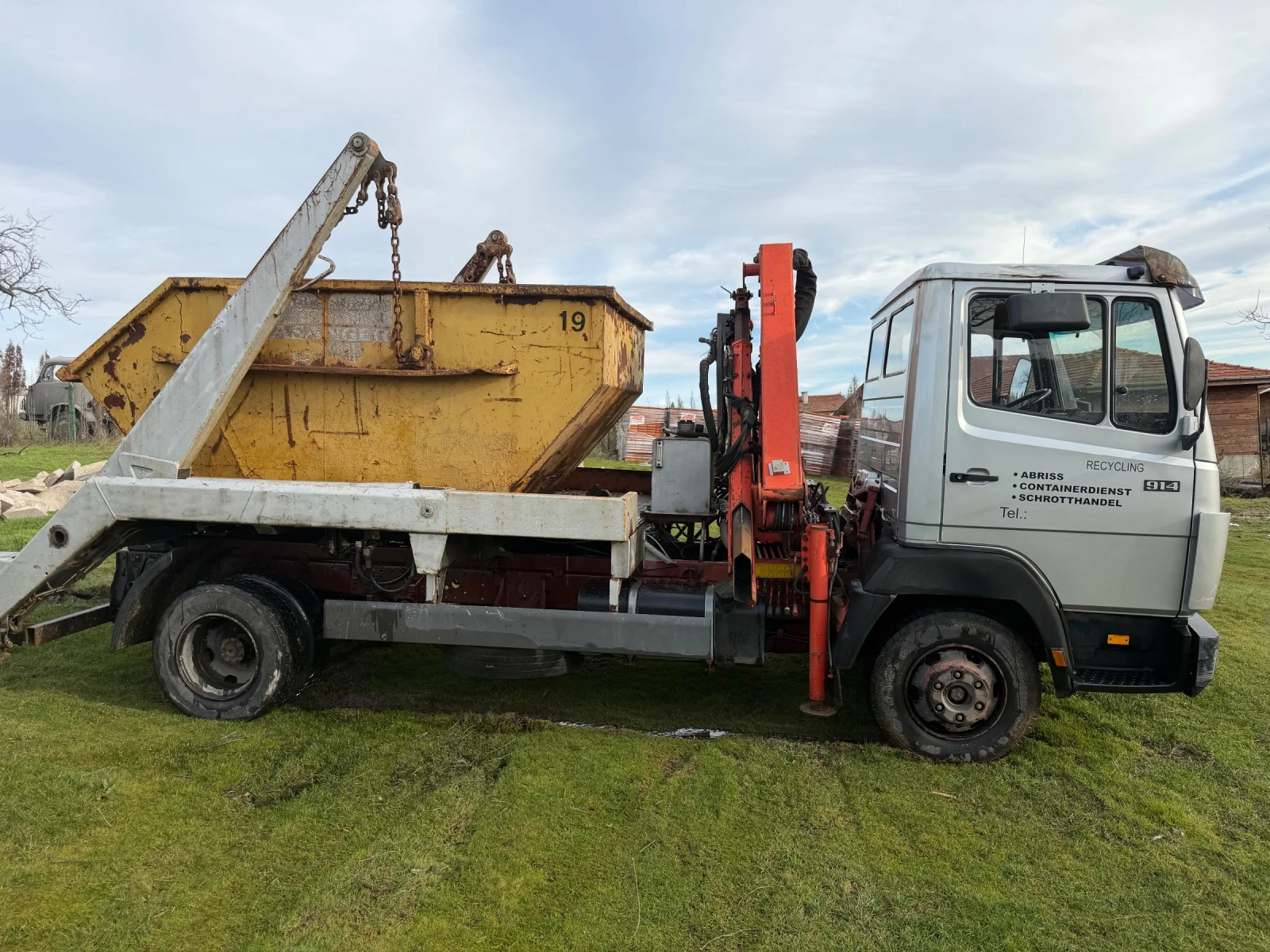 Mercedes-Benz 914 Мултилиф с Кран Palfinger ТОП - изображение 4