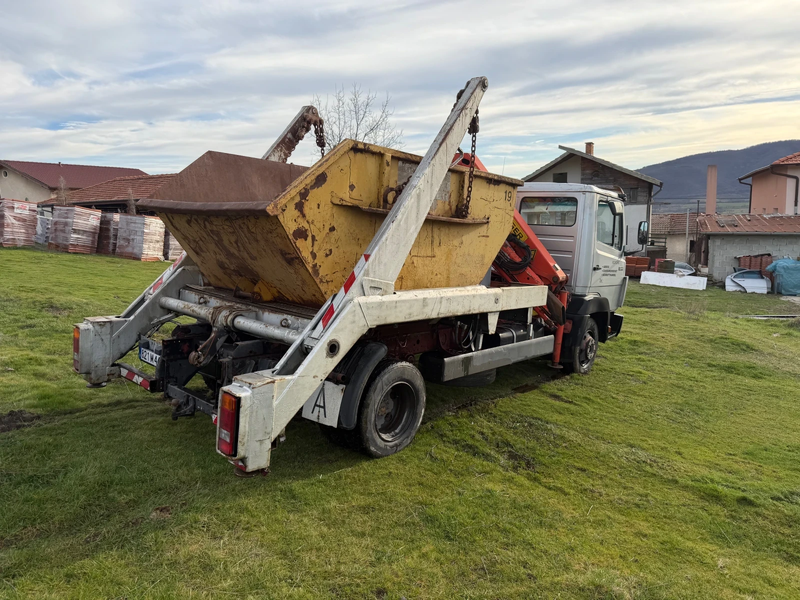 Mercedes-Benz 914 Мултилиф с Кран Palfinger ТОП - изображение 5