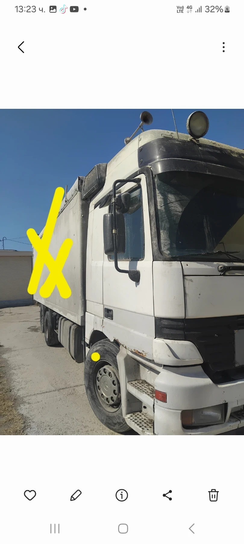 Mercedes-Benz 2540 25.40, снимка 3 - Камиони - 55652627