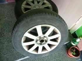 Гуми с джанти Kleber 195/60R15, снимка 1 - Гуми и джанти - 47505260