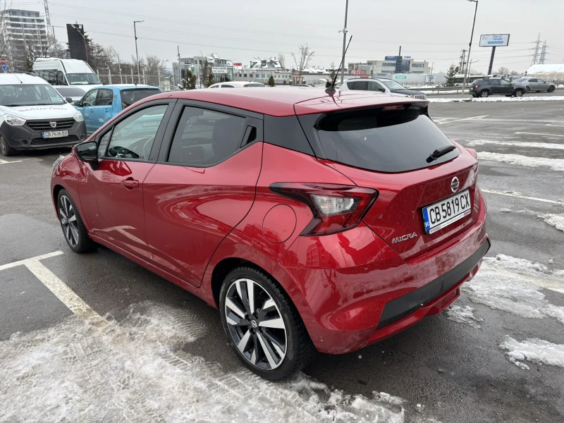 Nissan Micra Tekna 1.0 IG-T 6 CVT (91 к.с.), снимка 3 - Автомобили и джипове - 48693527