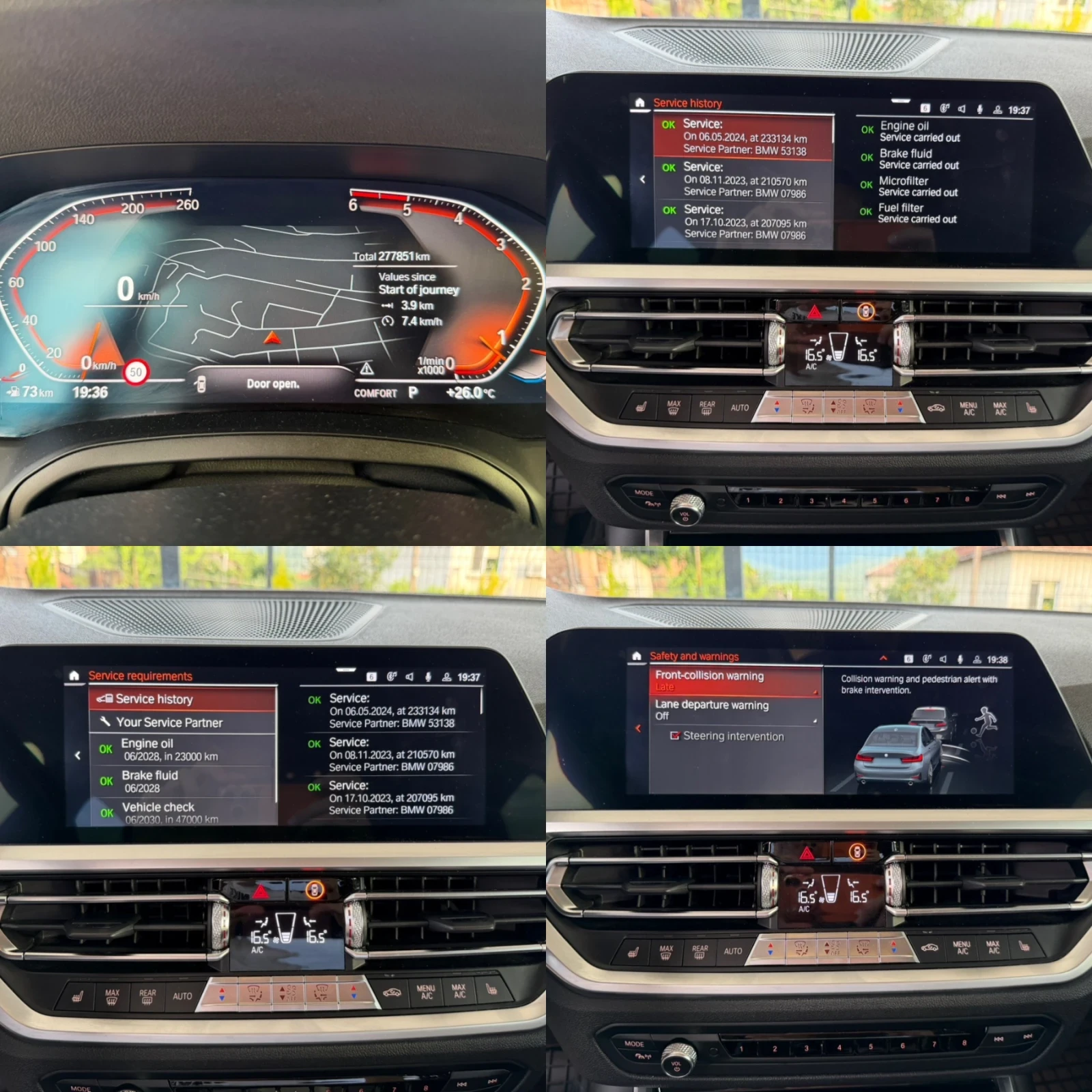 BMW 320 d/190кс/LED/ShadowLine/Обслужен, снимка 14 - Автомобили и джипове - 55317422
