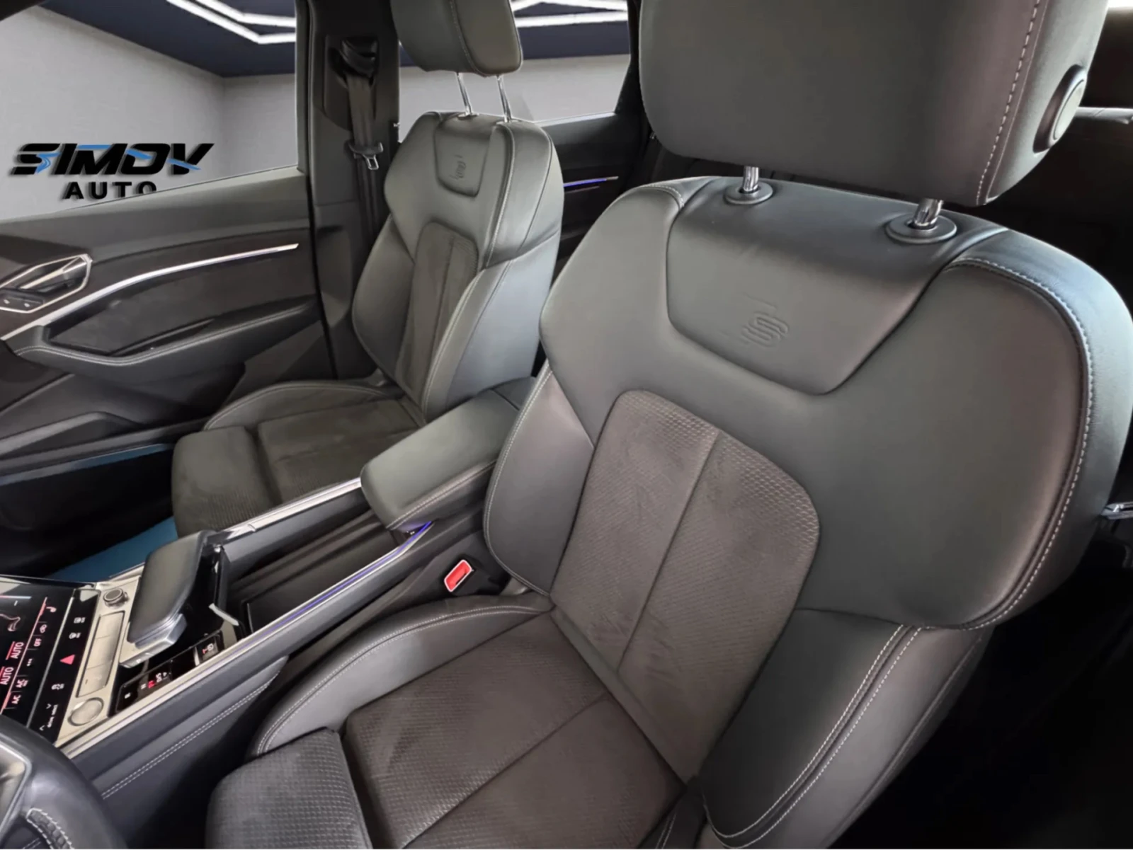 Audi E-Tron 55 S-LINE PLUS 95KWH B&O HEAD-UP ПАНОРАМА KEYLESS , снимка 9 - Автомобили и джипове - 55615949