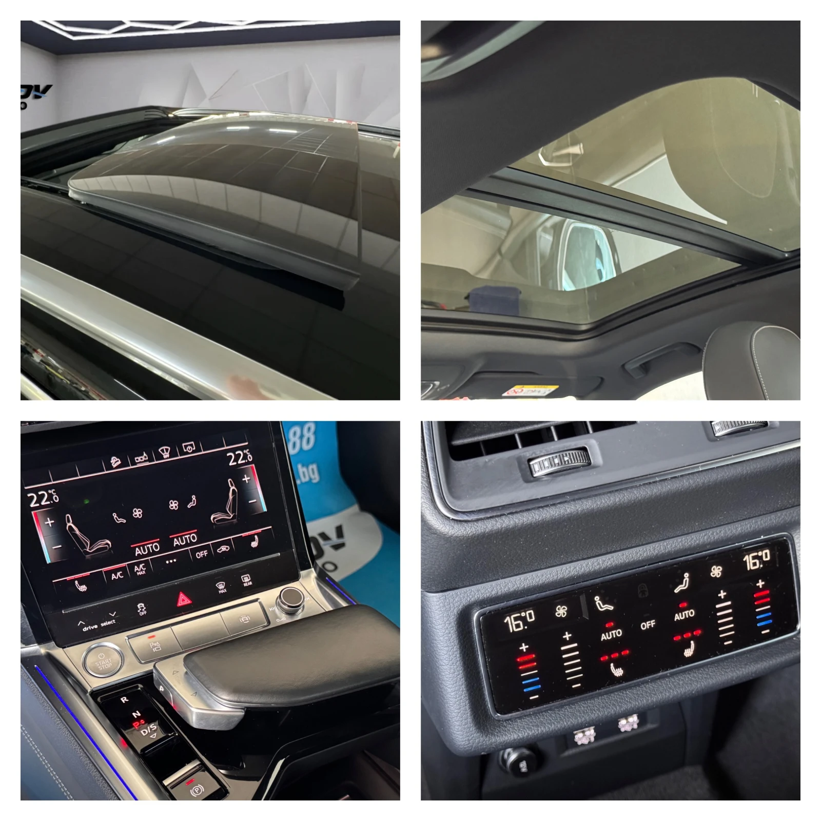 Audi E-Tron 55 S-LINE PLUS 95KWH B&O HEAD-UP ПАНОРАМА KEYLESS , снимка 13 - Автомобили и джипове - 55615949