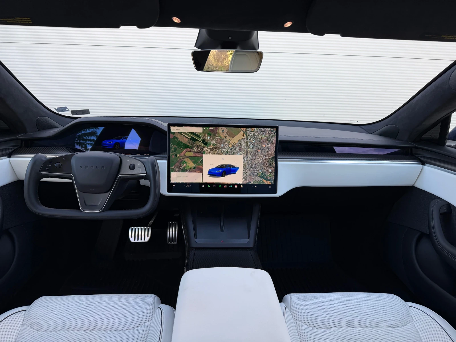 Tesla Model S 1020кс PLAID FACELIFT, снимка 7 - Автомобили и джипове - 56627996