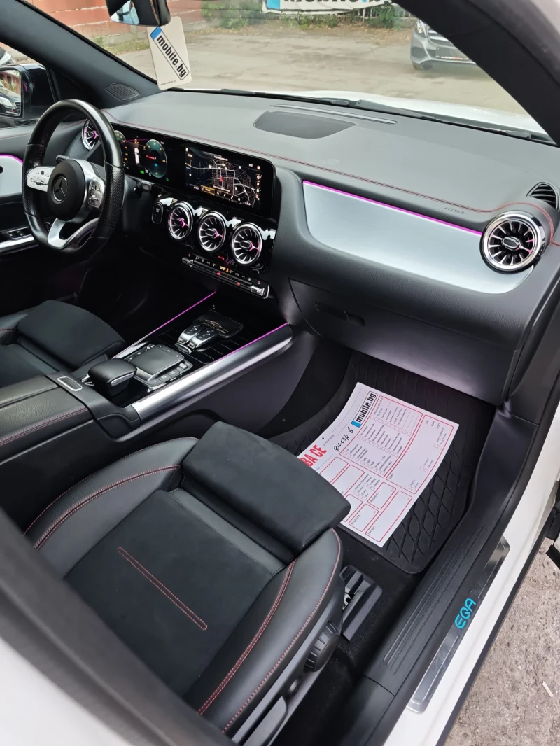 Mercedes-Benz EQA EQA250 AMG, АМБИЕНТ, ДИСТРОНИК, ФУЛ! , снимка 6 - Автомобили и джипове - 51345860