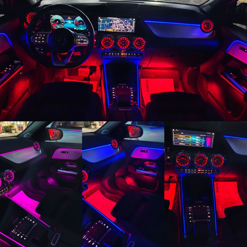 Mercedes-Benz EQA EQA250 AMG, АМБИЕНТ, ДИСТРОНИК, ФУЛ! , снимка 15 - Автомобили и джипове - 51345860