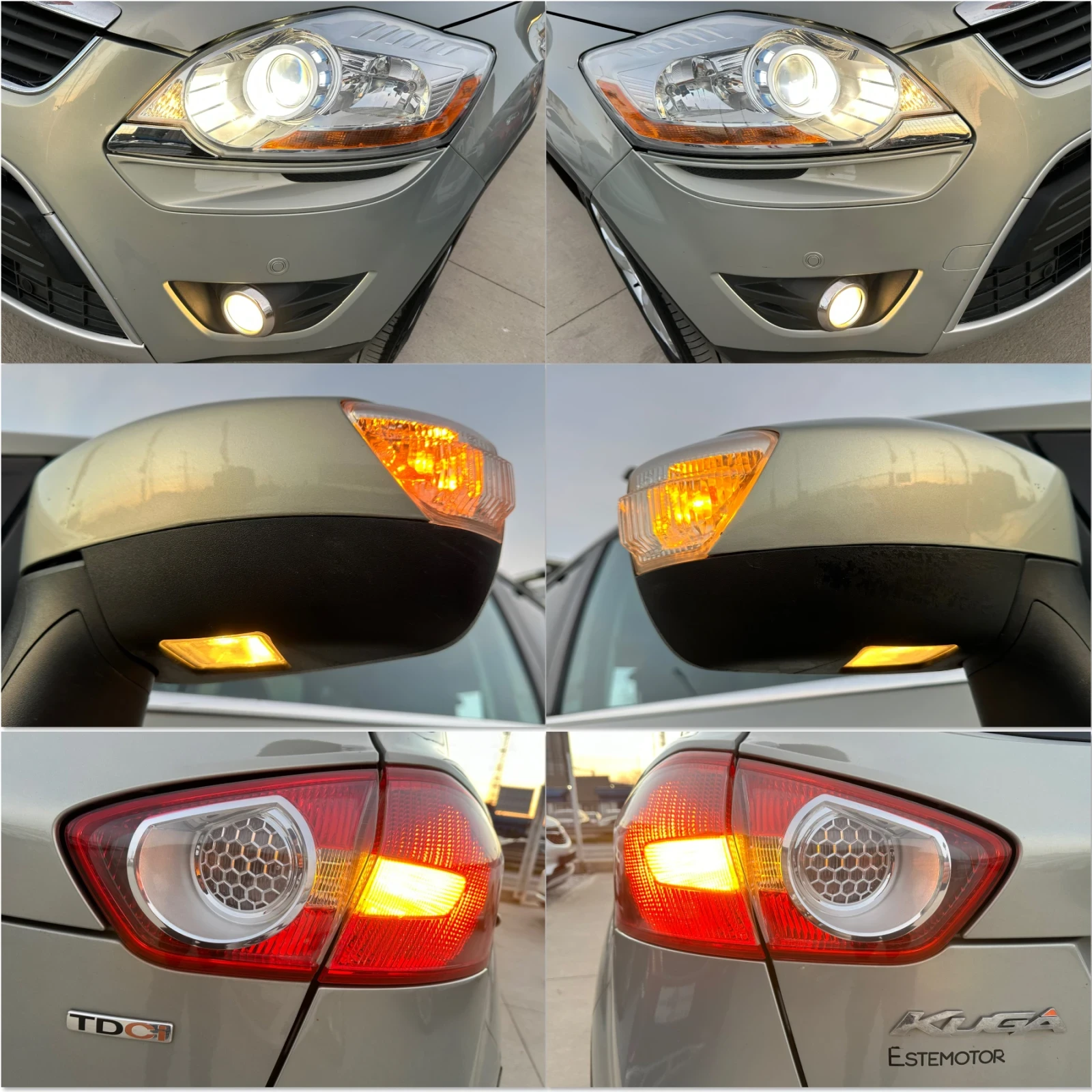 Ford Kuga 136к. 6-скорости! 4х4 Xenon! Панорама! , снимка 14 - Автомобили и джипове - 53817454