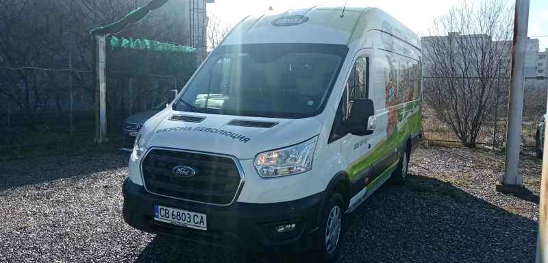 Ford Transit 2.0D дълга база , снимка 1 - Бусове и автобуси - 48770601