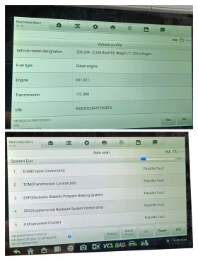 Mercedes-Benz C 220 2.2 CDI biturbo Bluetec  | Mobile.bg � ����� ������ 15