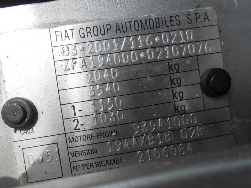 Fiat Croma 1.9d-Euro-4-6sk., снимка 10 - Автомобили и джипове - 45538606