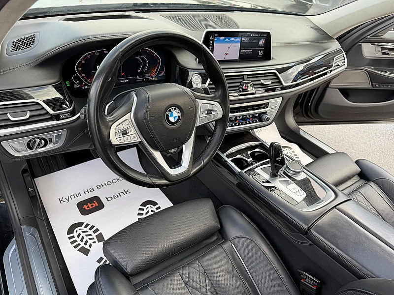 BMW 730 4x4-LAZER-ДЪЛГА БАЗА-MONITORI-HEAD UP-360KAMERI-!!, снимка 9 - Автомобили и джипове - 52121847