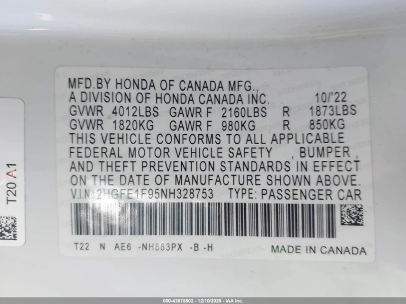 Honda Civic TOURING * CARFAX* , снимка 9 - Автомобили и джипове - 53425633