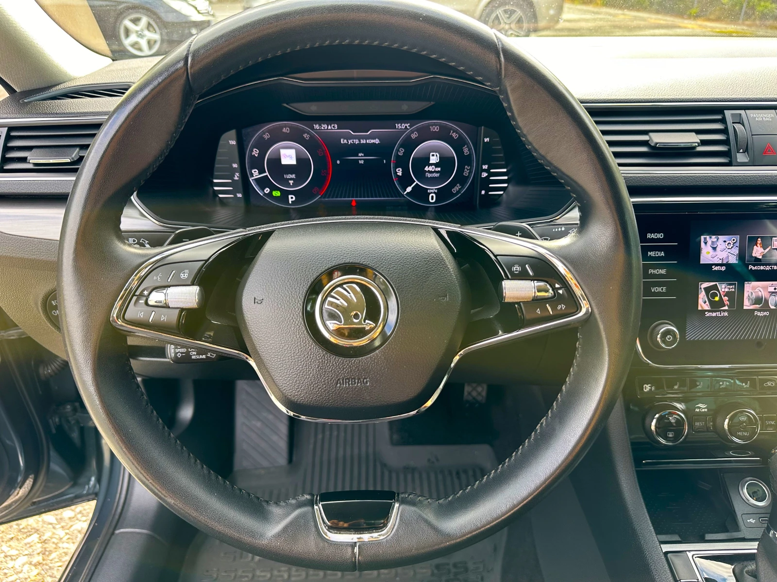 Skoda Superb 2.0 TDI / LED/ KEYLESS/ �����/ �������/  | Mobile.bg � ����������� 12