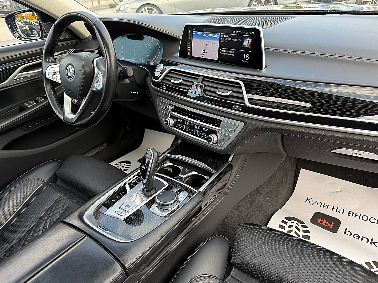 BMW 730 4x4-LAZER- -MONITORI-HEAD UP-360KAMERI-!! | Mobile.bg   13
