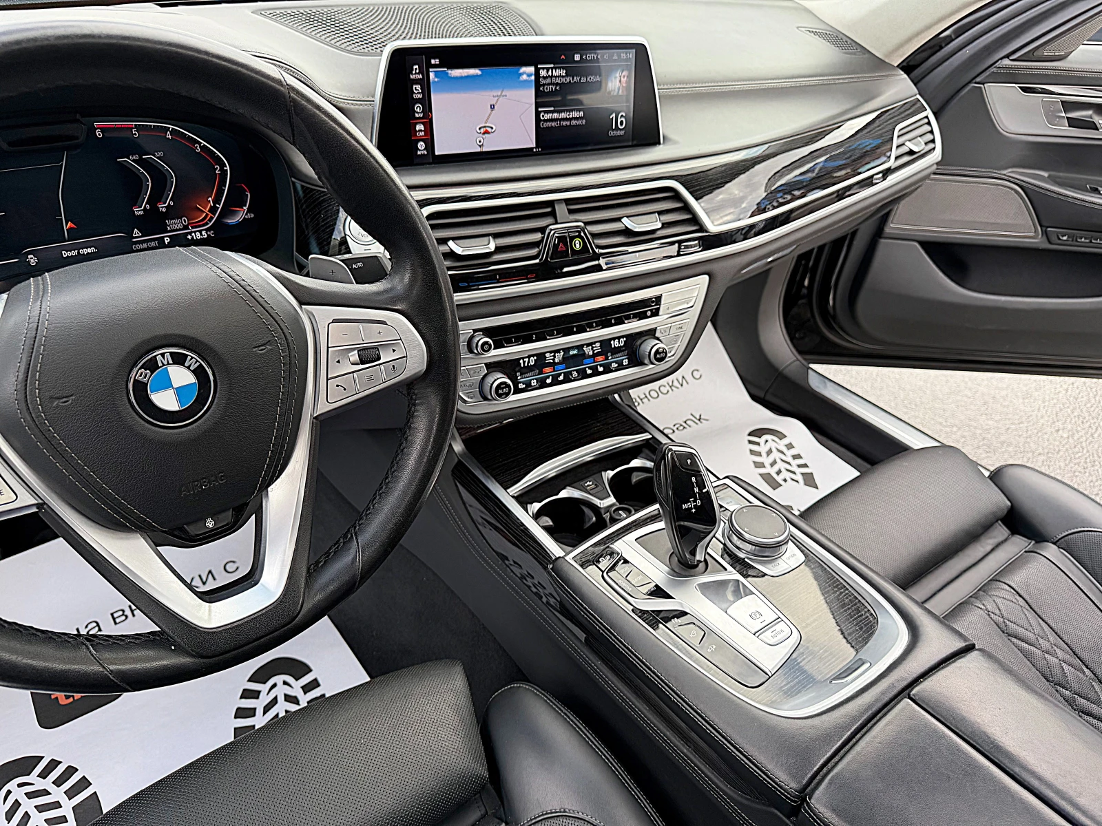 BMW 730 4x4-LAZER- -MONITORI-HEAD UP-360KAMERI-!! | Mobile.bg   11