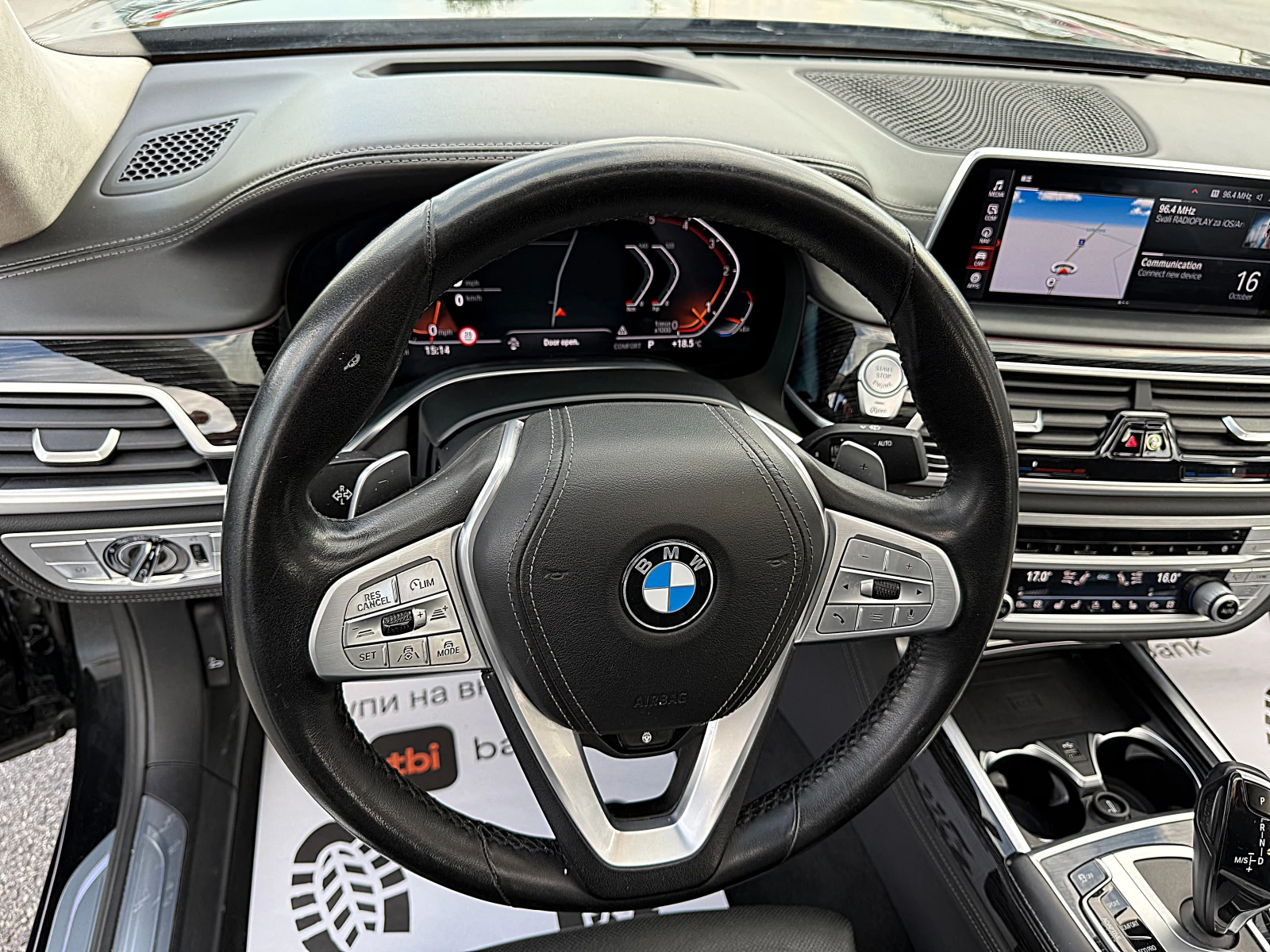 BMW 730 4x4-LAZER-ДЪЛГА БАЗА-MONITORI-HEAD UP-360KAMERI-!! - изображение 10