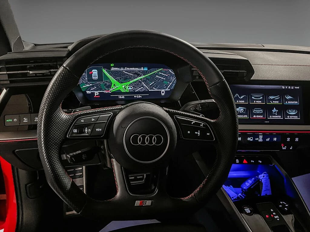 Audi S3 2.0T* quattro* Progressiv* АвтоКредит* (ЦЕНА ДО БГ - изображение 9