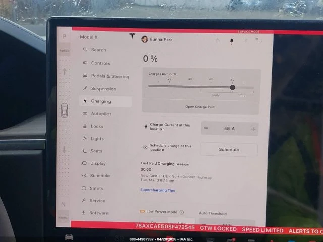 Tesla Model X Long Range, снимка 13 - Автомобили и джипове - 55102779