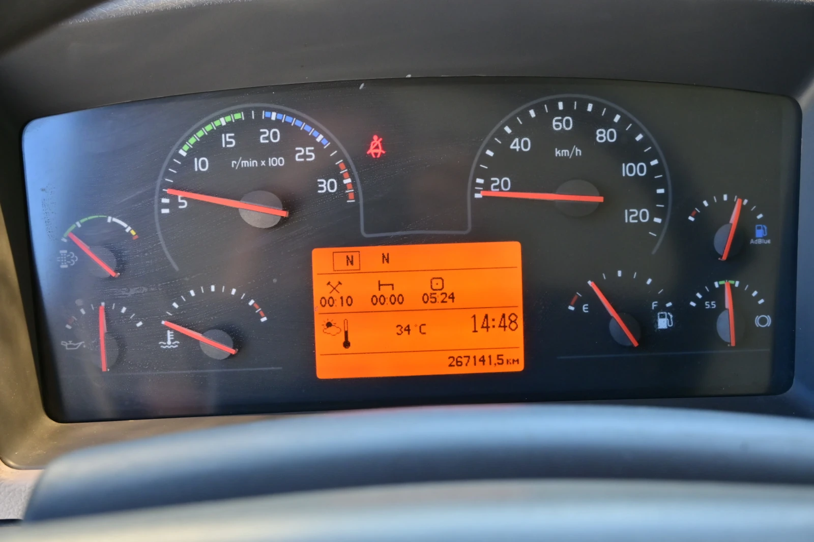Volvo Fl 280 16t Борд ADR VEB, снимка 16 - Камиони - 56172161