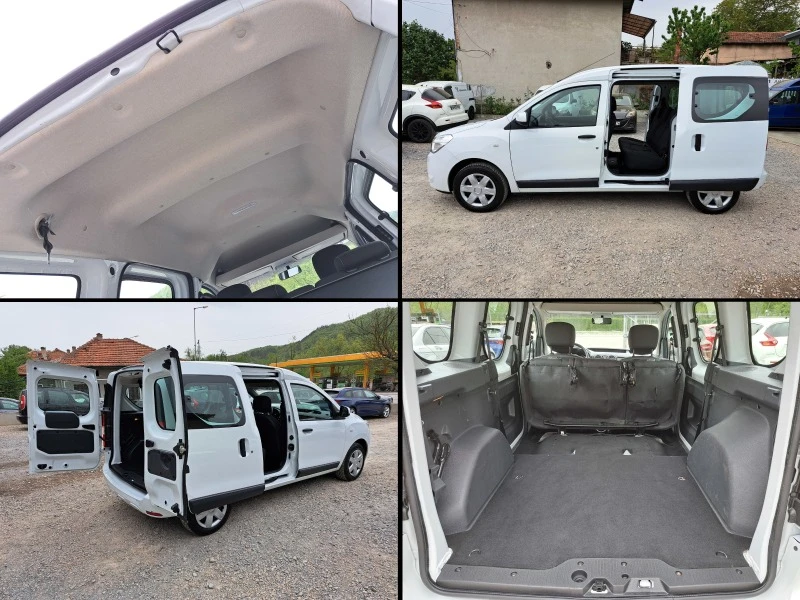 Dacia Dokker 1.5dCi* FACE* КЛИМА* 2 СТР. ВРАТИ* EURO6* ГЕРМАНИЯ, снимка 14 - Автомобили и джипове - 45795603