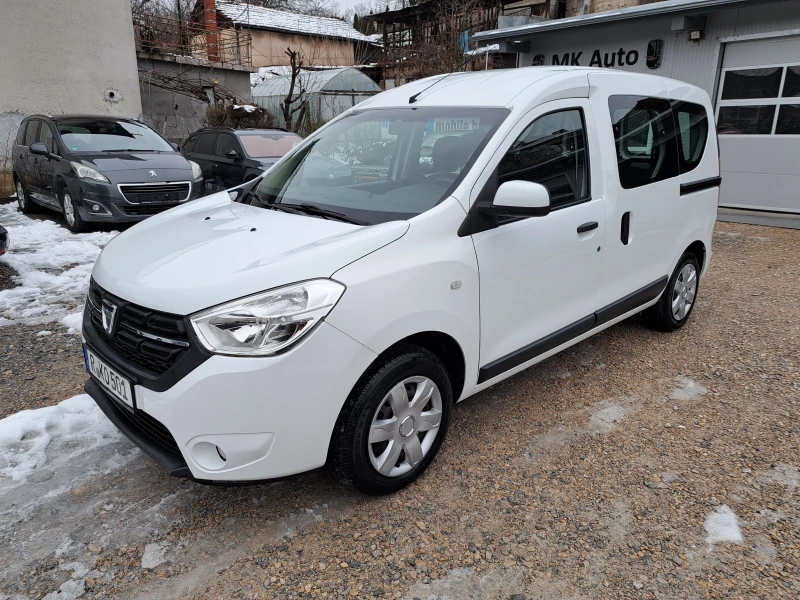 Dacia Dokker 1.5dCi* FACE* КЛИМА* 2 СТР. ВРАТИ* EURO6* ГЕРМАНИЯ, снимка 1 - Автомобили и джипове - 45795603