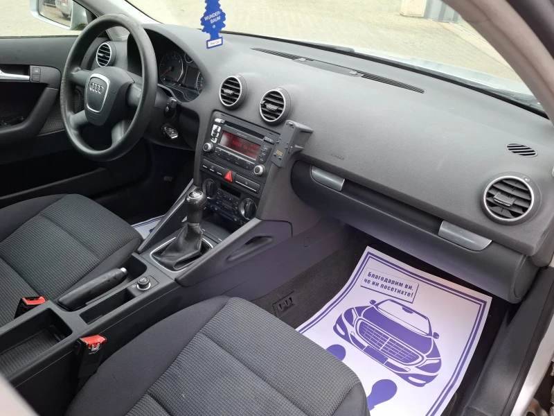 Audi A3 2.0TDI* (140кс)* * 6-СКОРОСТИ* * НОВ ВНОС* * , снимка 16 - Автомобили и джипове - 52890592