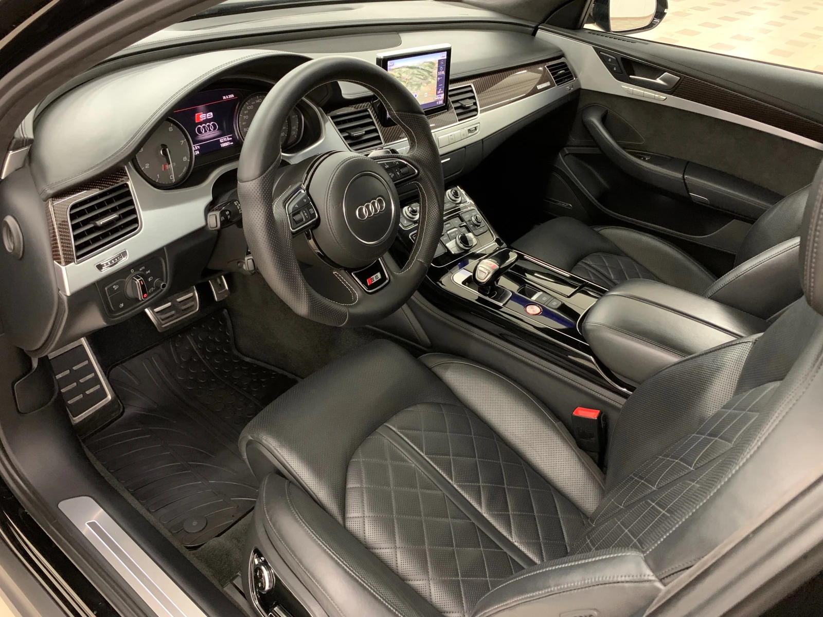 Audi S8 Plus #CERAMIC#CARBON#ALCANTAR#KeyLes#BOSE#DIS#MEMO - изображение 9
