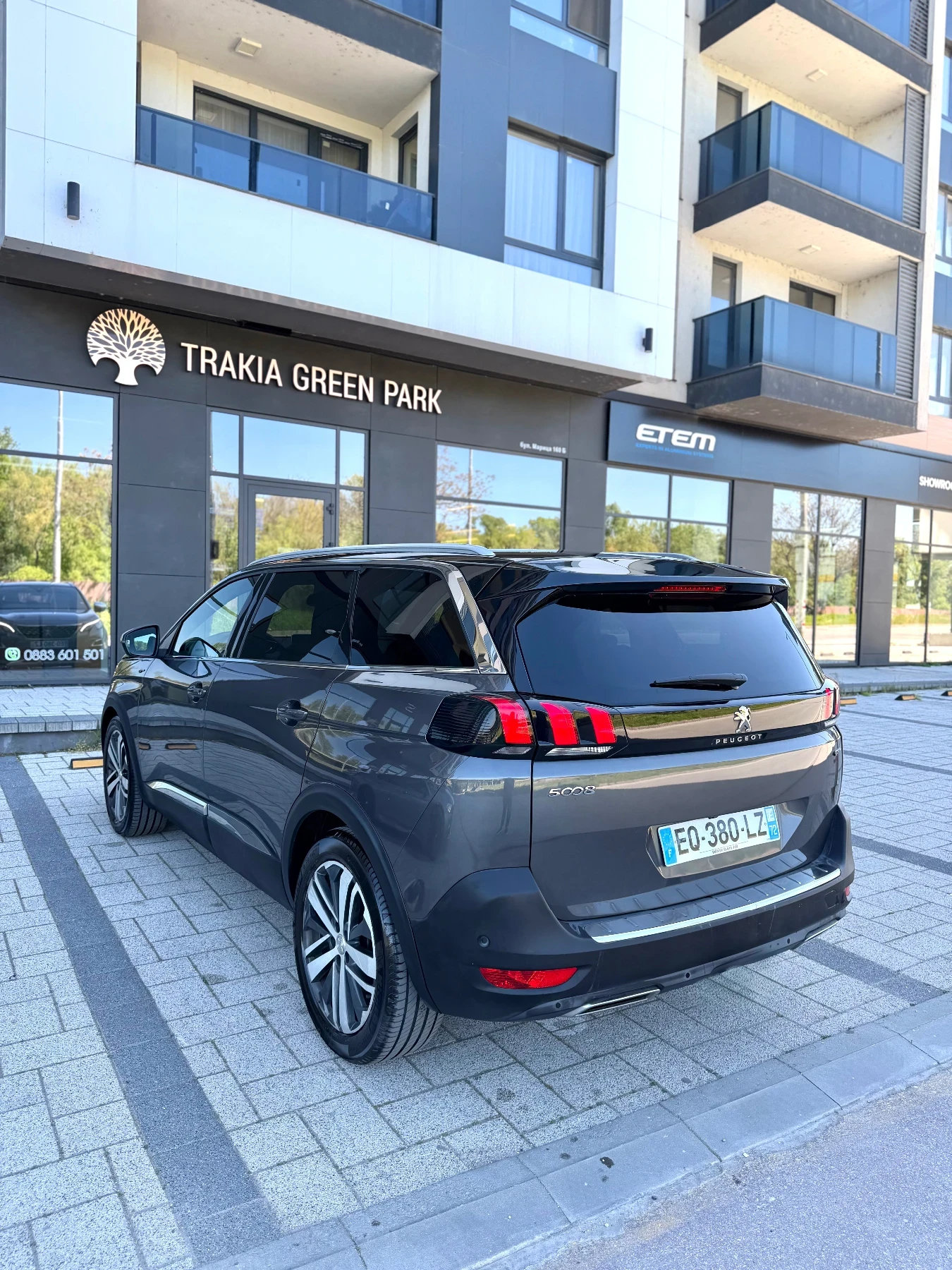 Peugeot 5008 GT Line 2.0HDI, снимка 6 - Автомобили и джипове - 54350434