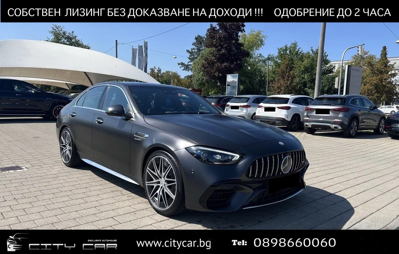 Mercedes-Benz C 63 AMG S E-PERFORMANCE / 4-MATIC / BURM / PANO/ HUD/ 360/