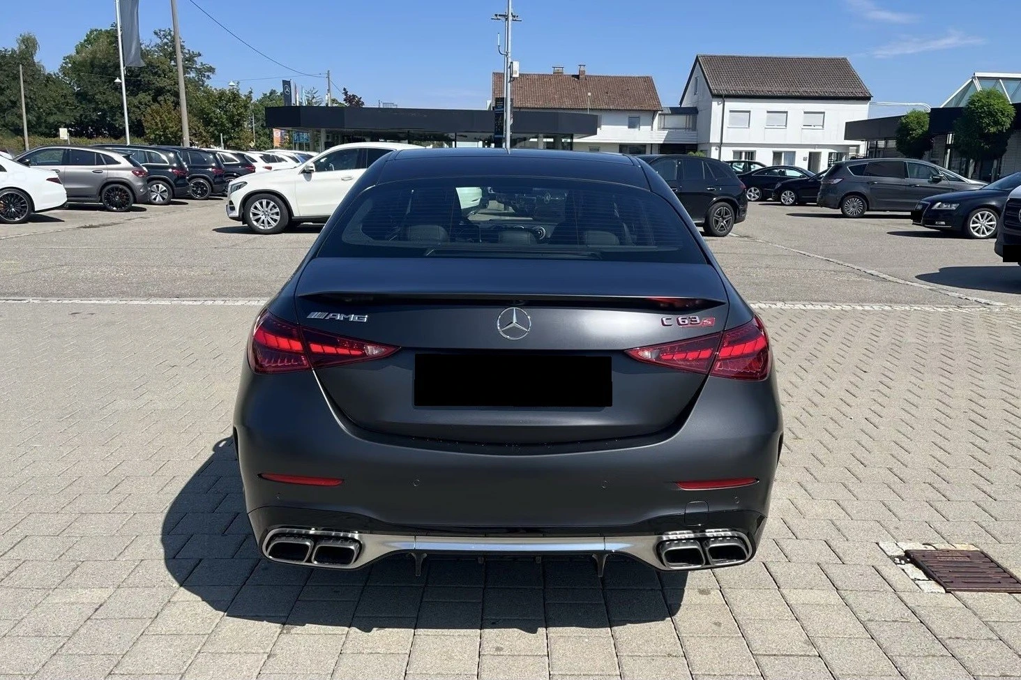 Mercedes-Benz C 63 AMG S E-PERFORMANCE / 4-MATIC / BURM / PANO/ HUD/ 360/, снимка 6 - Автомобили и джипове - 55736554