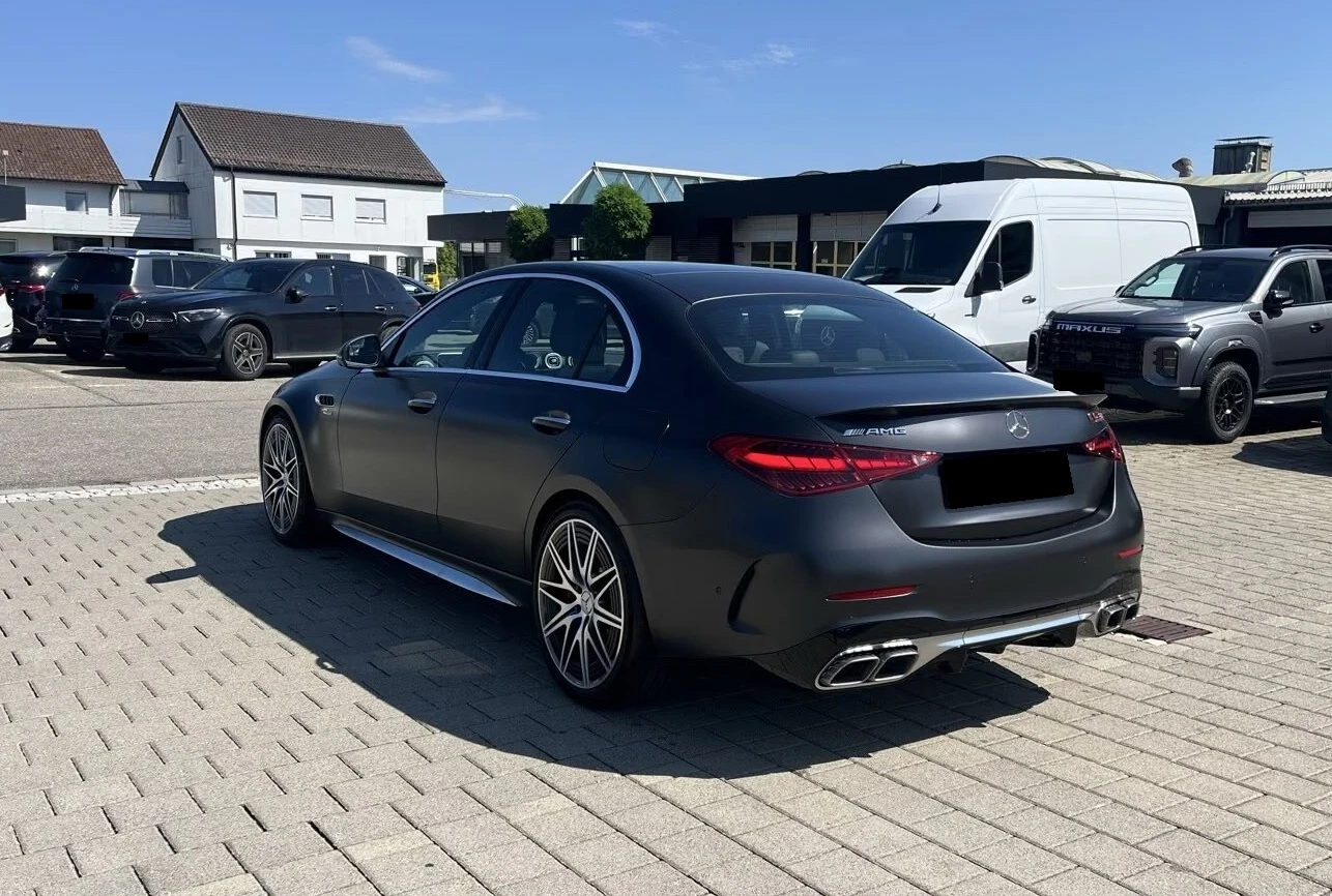 Mercedes-Benz C 63 AMG S E-PERFORMANCE / 4-MATIC / BURM / PANO/ HUD/ 360/, снимка 5 - Автомобили и джипове - 55736554