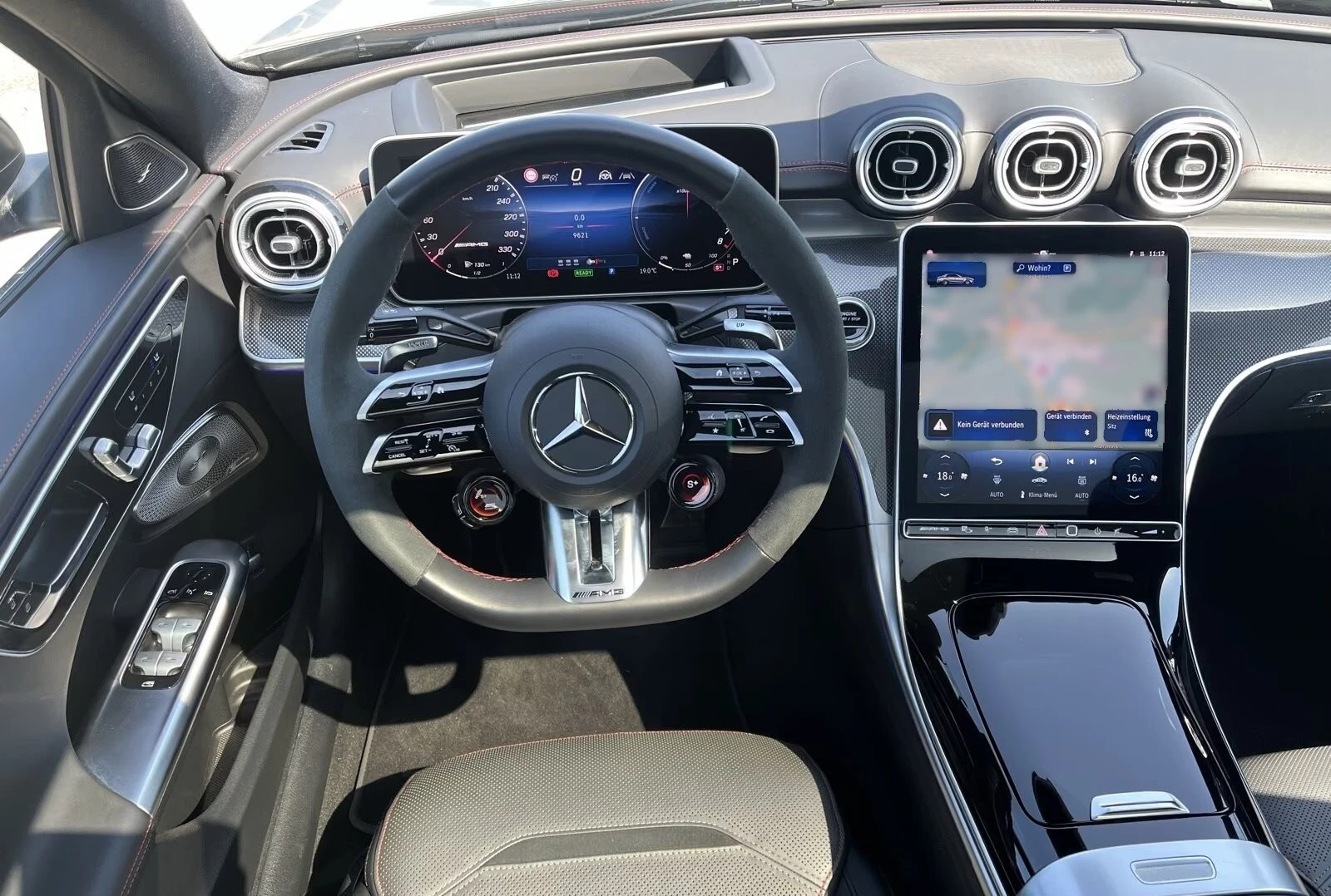 Mercedes-Benz C 63 AMG S E-PERFORMANCE / 4-MATIC / BURM / PANO/ HUD/ 360/, снимка 13 - Автомобили и джипове - 55736554