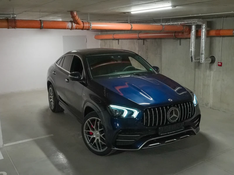 Mercedes-Benz GLE 53 4MATIC Coupe /Pano/360/Burm/NAPA/Алкантара, снимка 2 - Автомобили и джипове - 49446378