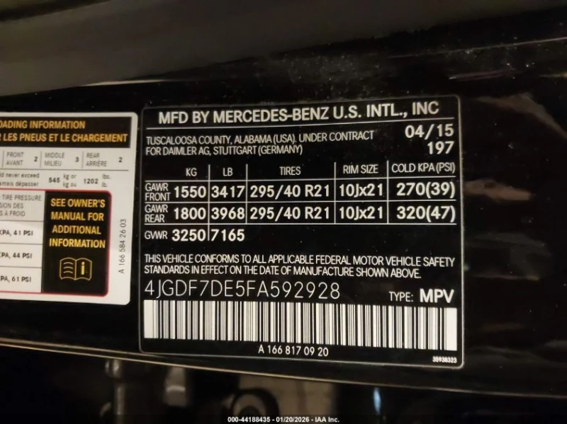 Mercedes-Benz GL 550 4.7l 4Matic, снимка 9 - Автомобили и джипове - 53338154