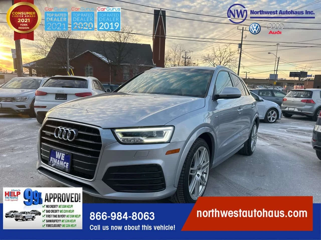 Audi Q3 * quattro Prestige * CARFAX * ЦЕНА ДО БГ