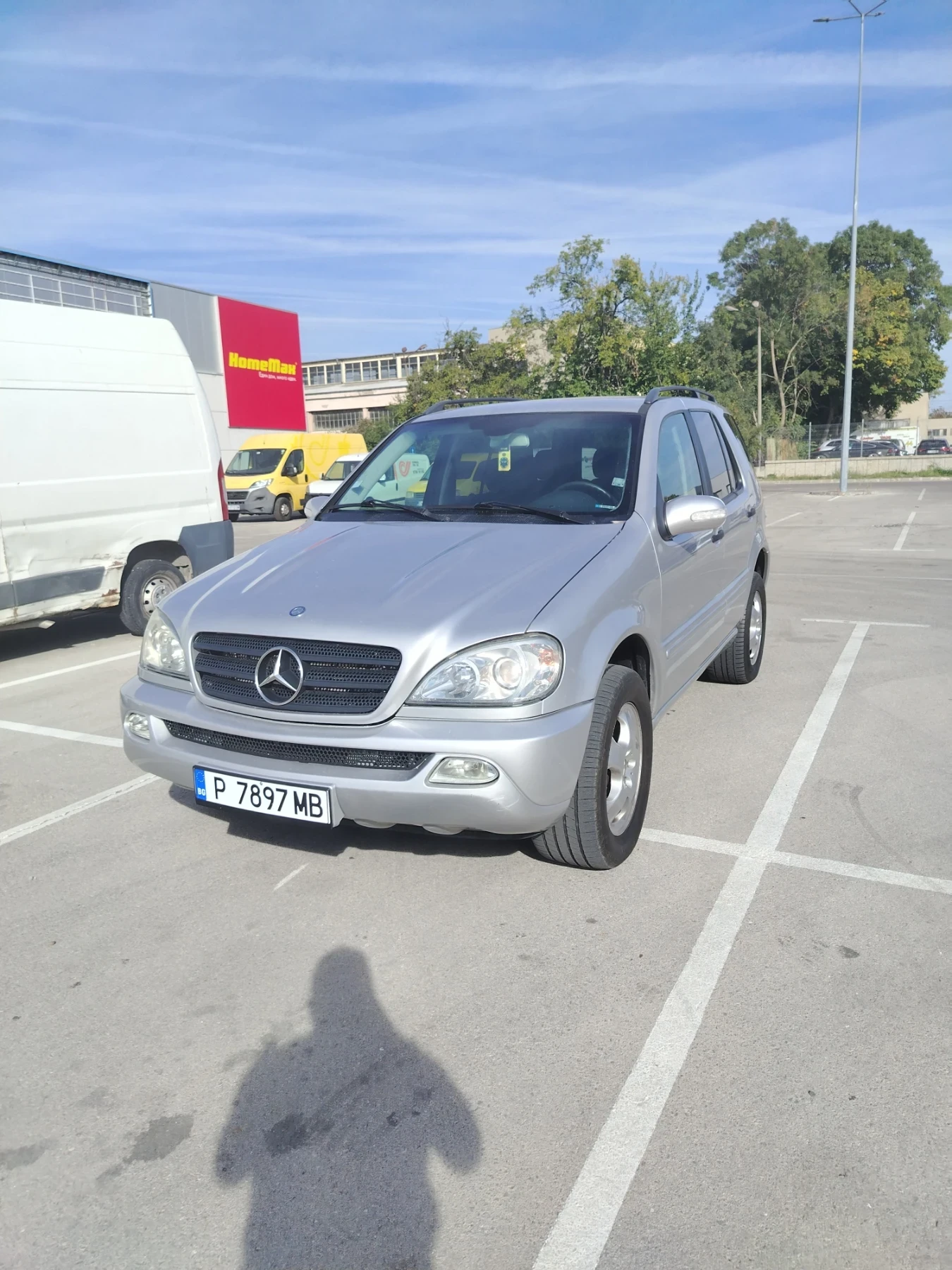 Mercedes-Benz ML 270 2.7 CDi ръчка