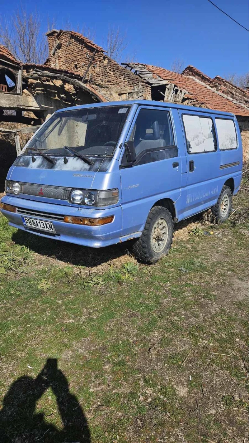 Mitsubishi L300 2.5D//4X4, снимка 1 - Бусове и автобуси - 49448373