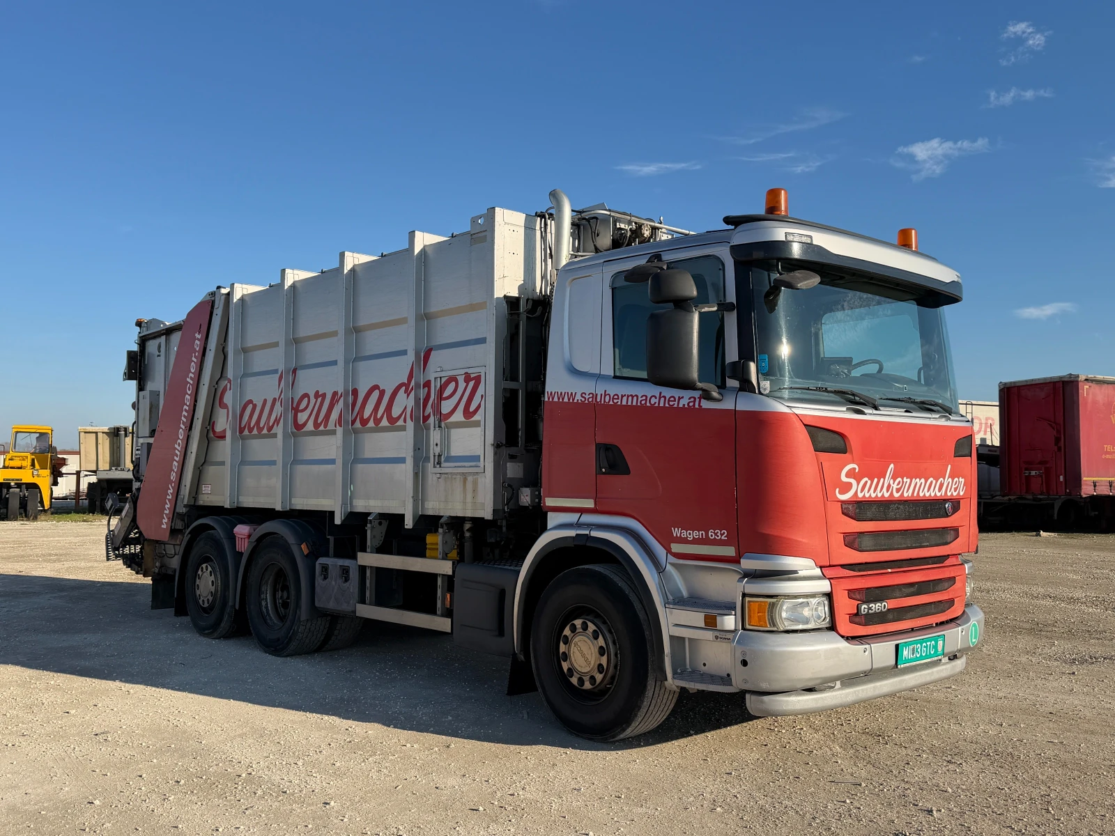 Scania G 380 ДВЕ-Вариопреси, 6х2, Буге, Внос, , , , снимка 1