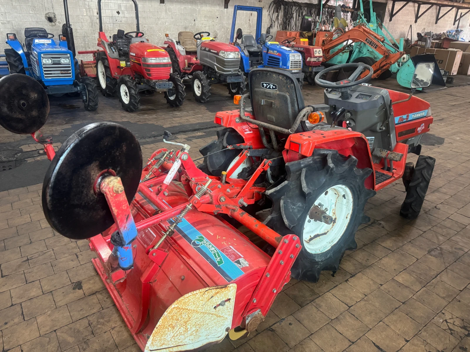 Трактор Yanmar KE-3 - изображение 4