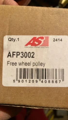 Ремъчна шайба за свободен ход на алтернатор AFP3002, снимка 1