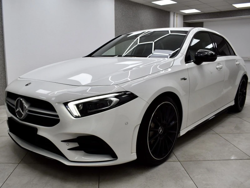 Mercedes-Benz A 35 * AMG* 4M* NIGHT* MEM* LED* , снимка 1 - Автомобили и джипове - 46272855