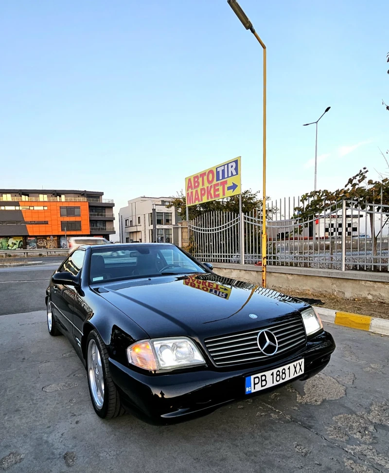 Mercedes-Benz SL 500 AMG-Design Карбон Ксенон , снимка 2 - Автомобили и джипове - 47758744