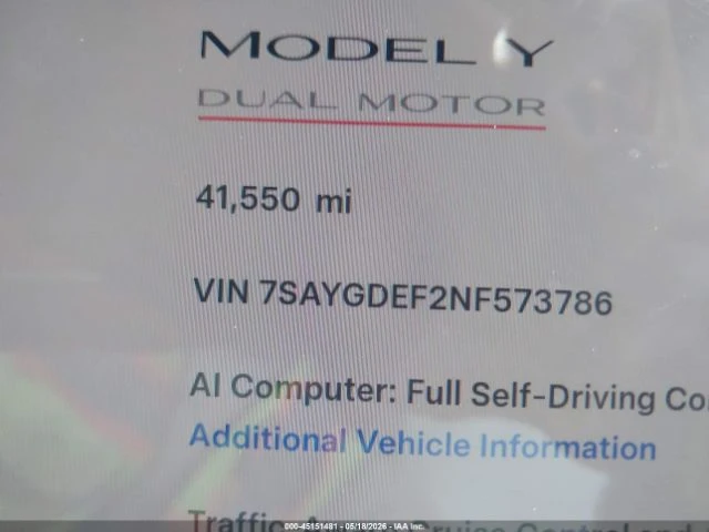 Tesla Model Y * PERFORMANCE* DUAL MOTOR* КОЖА* ПОДГРЕВ* ПАНОРАМА, снимка 13 - Автомобили и джипове - 54812921