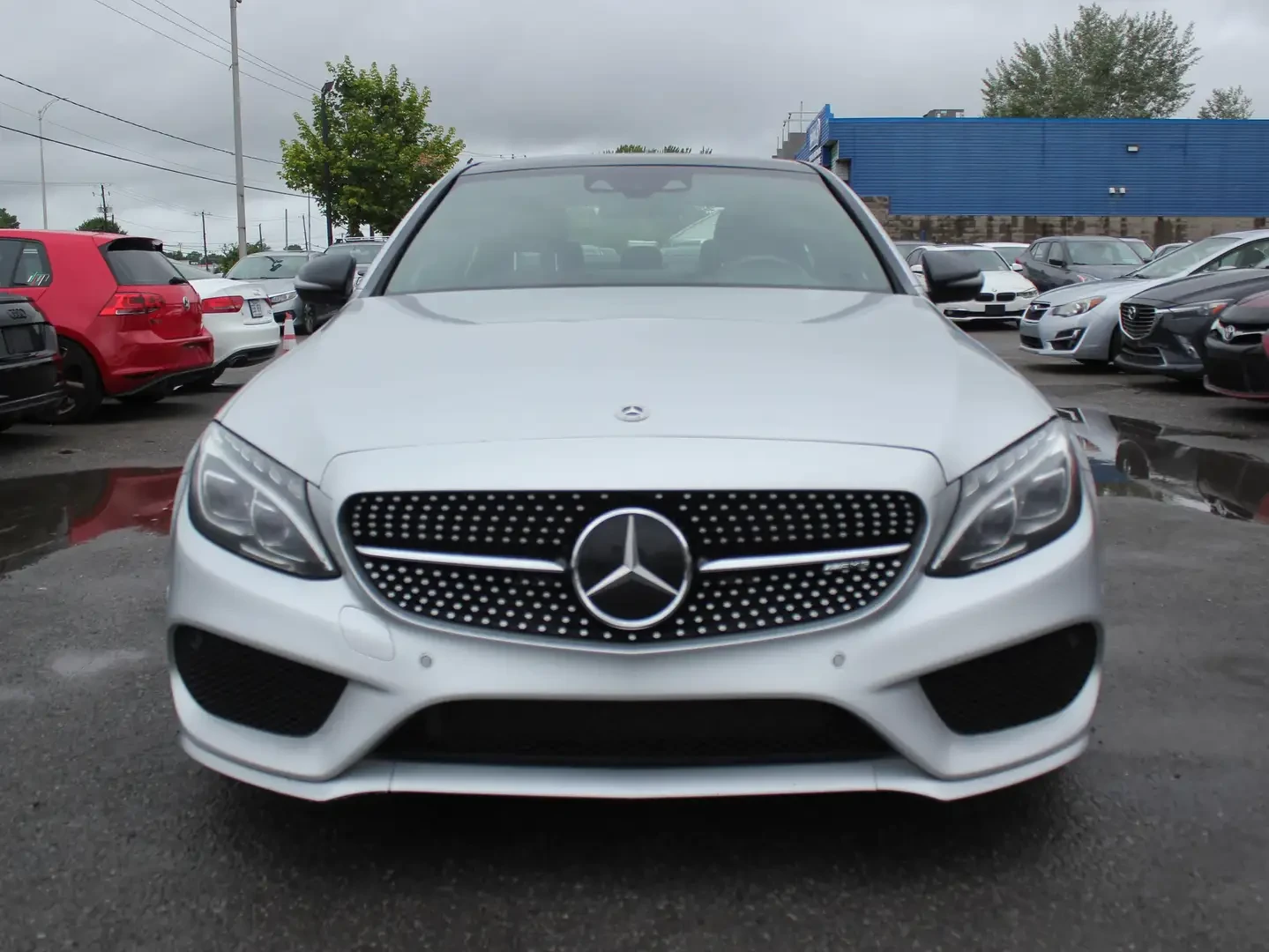 Mercedes-Benz C 43 AMG Burmester* Red Interior* 360* 2ключа, снимка 2 - Автомобили и джипове - 55646792