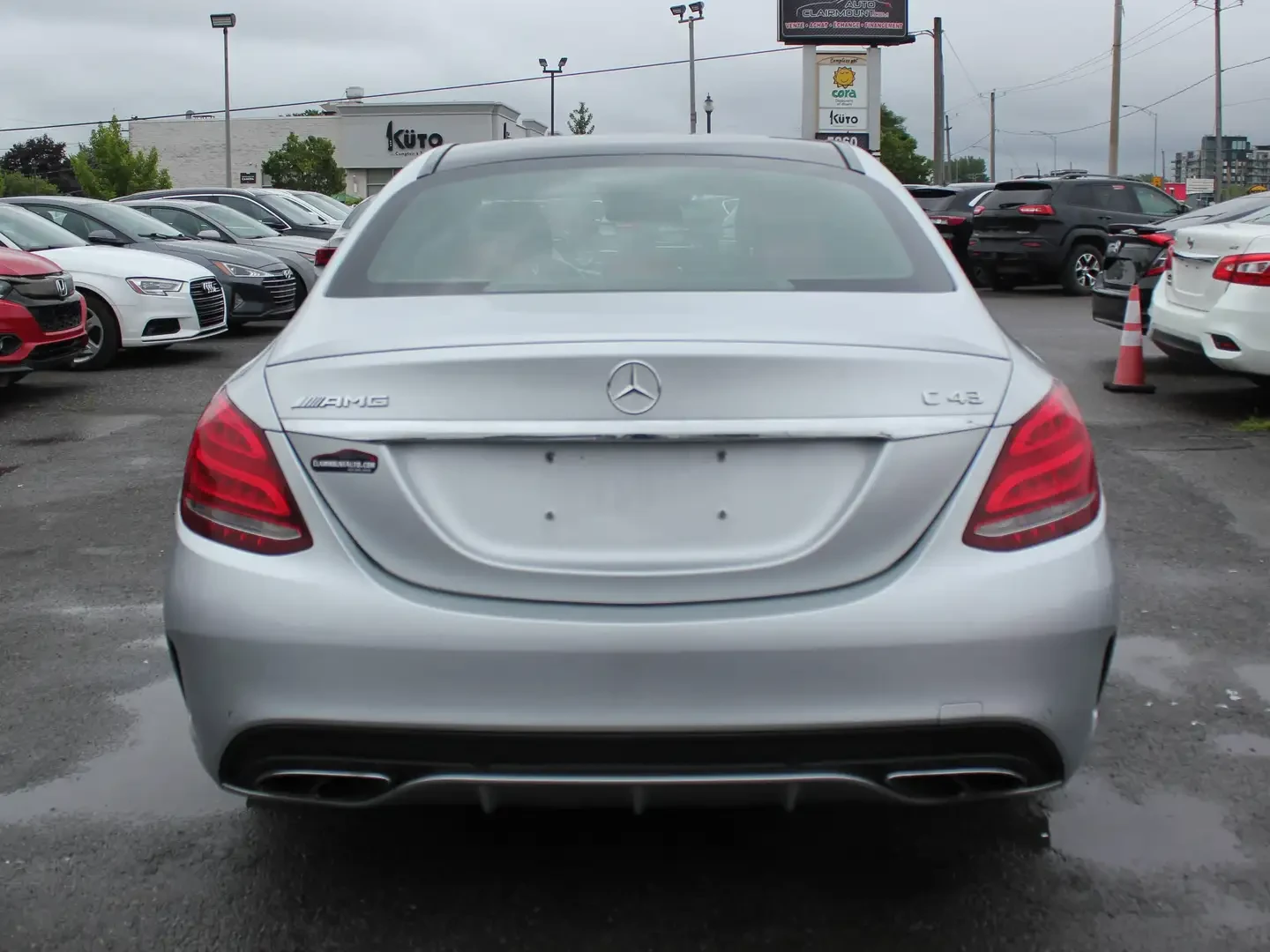 Mercedes-Benz C 43 AMG Burmester* Red Interior* 360* 2ключа, снимка 6 - Автомобили и джипове - 55646792